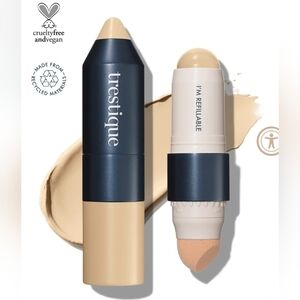Trestique Refillable Foundation Stick + Sponge